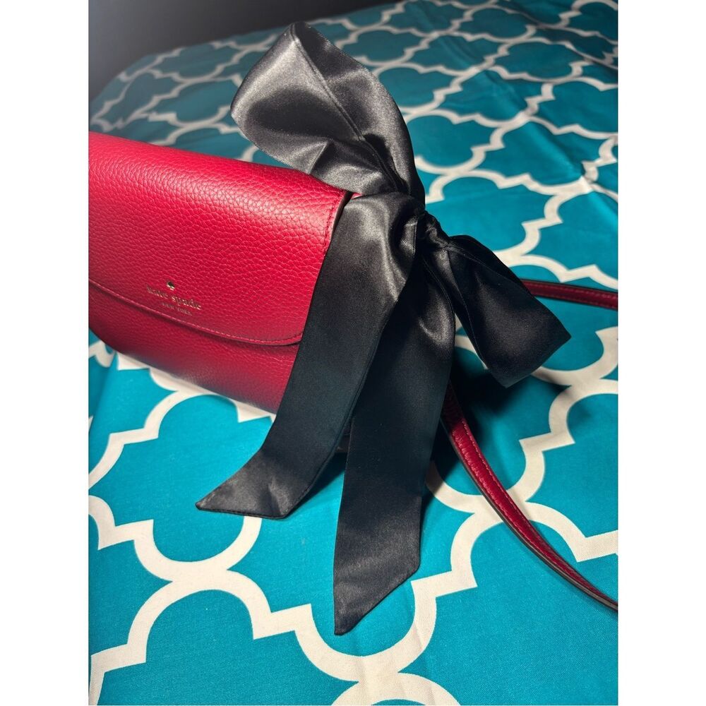 New Twilly Black Satin Skinny Scarf Classic Neck Accessory Purse Bag 1.5” x 40”